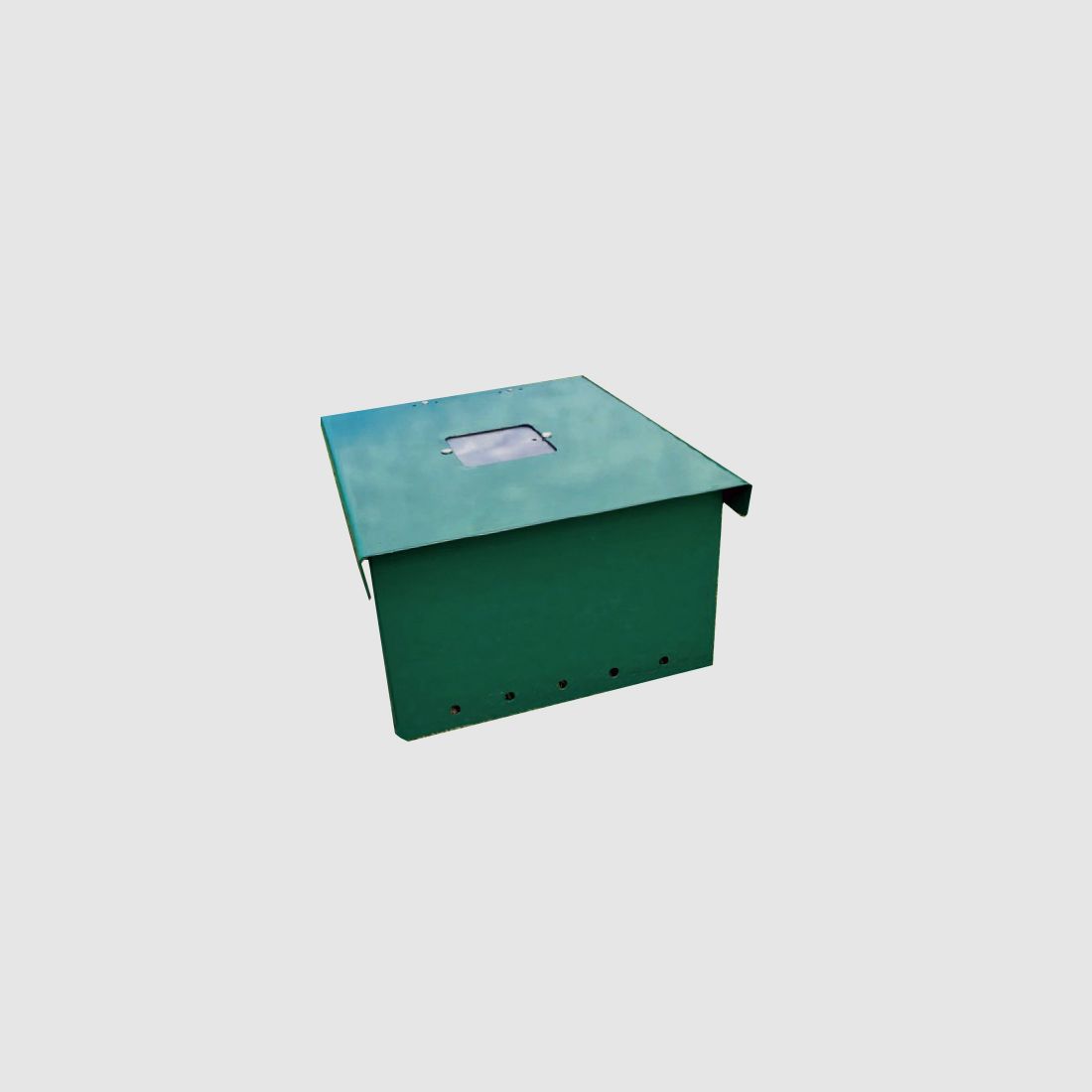 Schalldämpferbox für Wühlmausselbstschussgerät