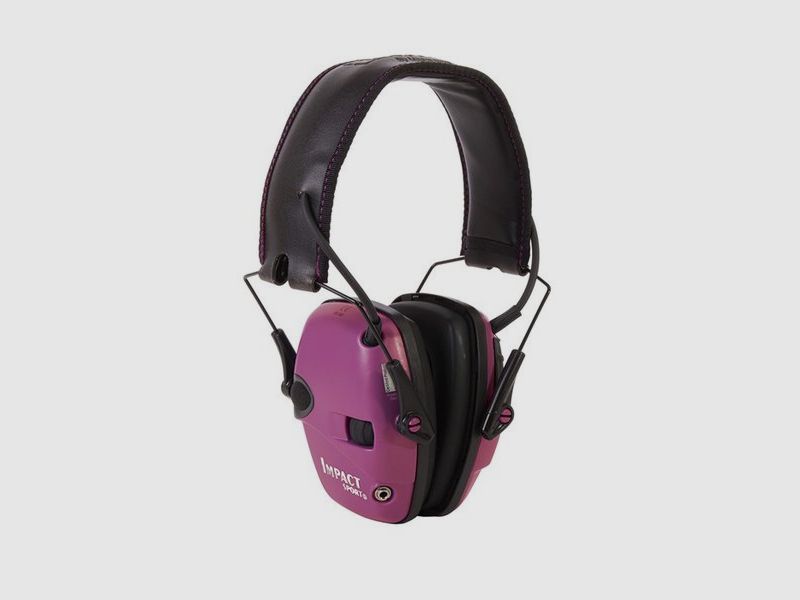 HOWARD LEIGHT IMPACT SPORT ELECTRONIC EARMUFFS PINK