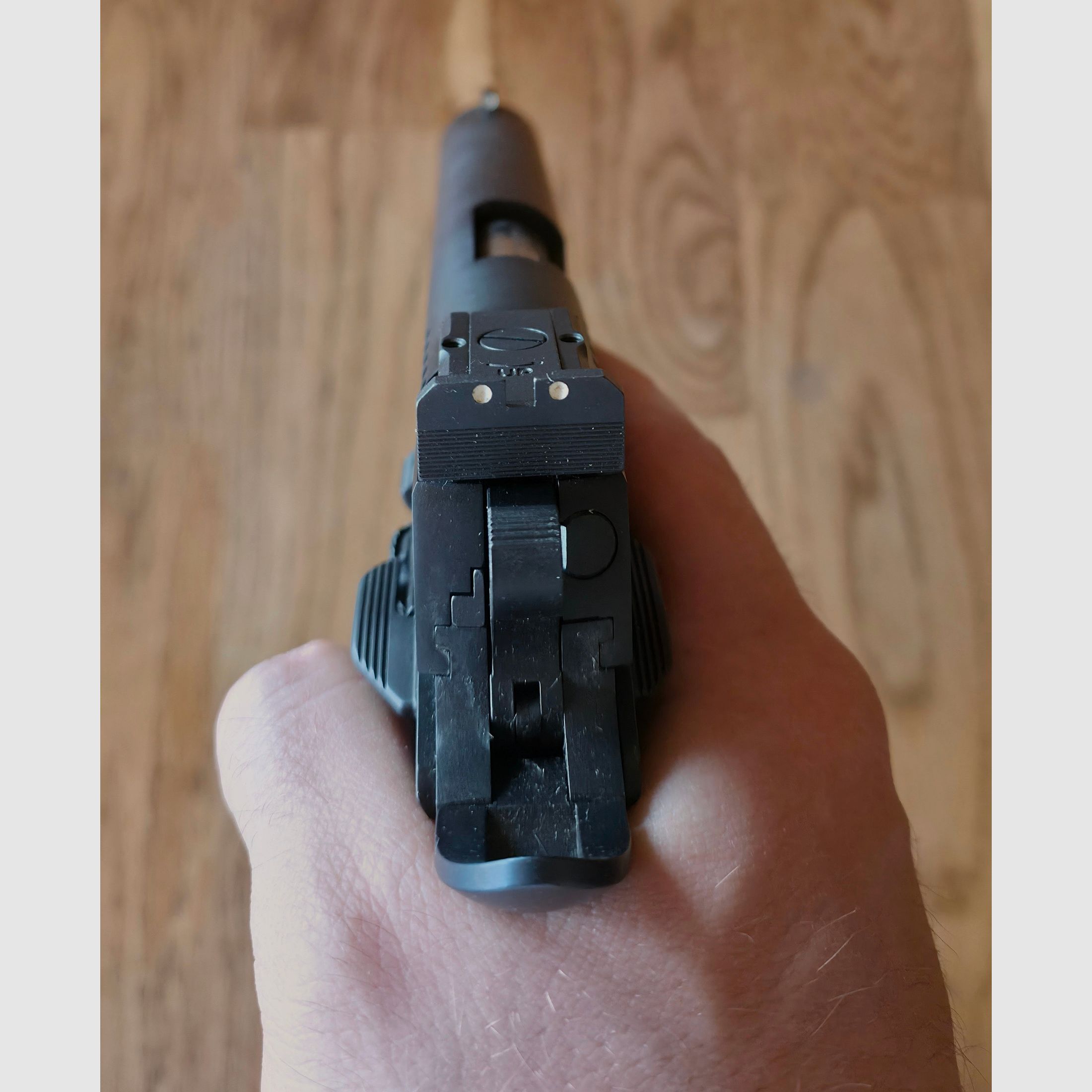 Schmeisser 1911 Hugo 5" 9mm – Paquete completo: BDMP y listo para caza – Estado excelente, imagen 6 de 6