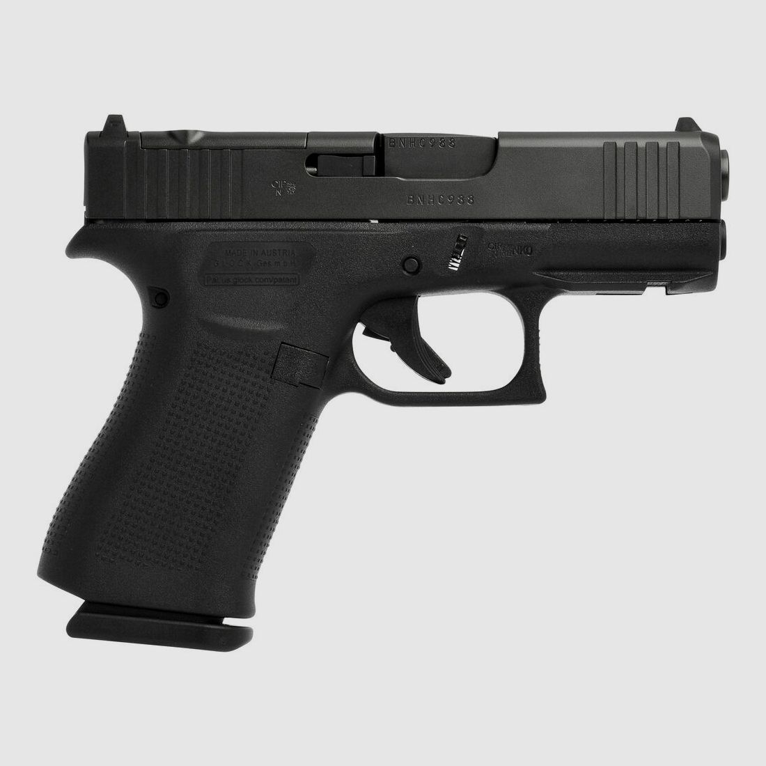 Glock Pistol 43X R / MOS FS 9 mm Luger