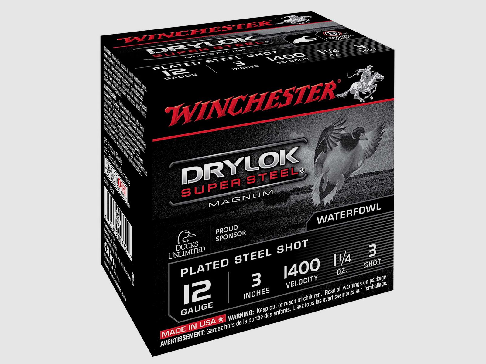 Winchester Drylock Super Steel .12/76 35g #3 (3,5mm) 25 Patronen