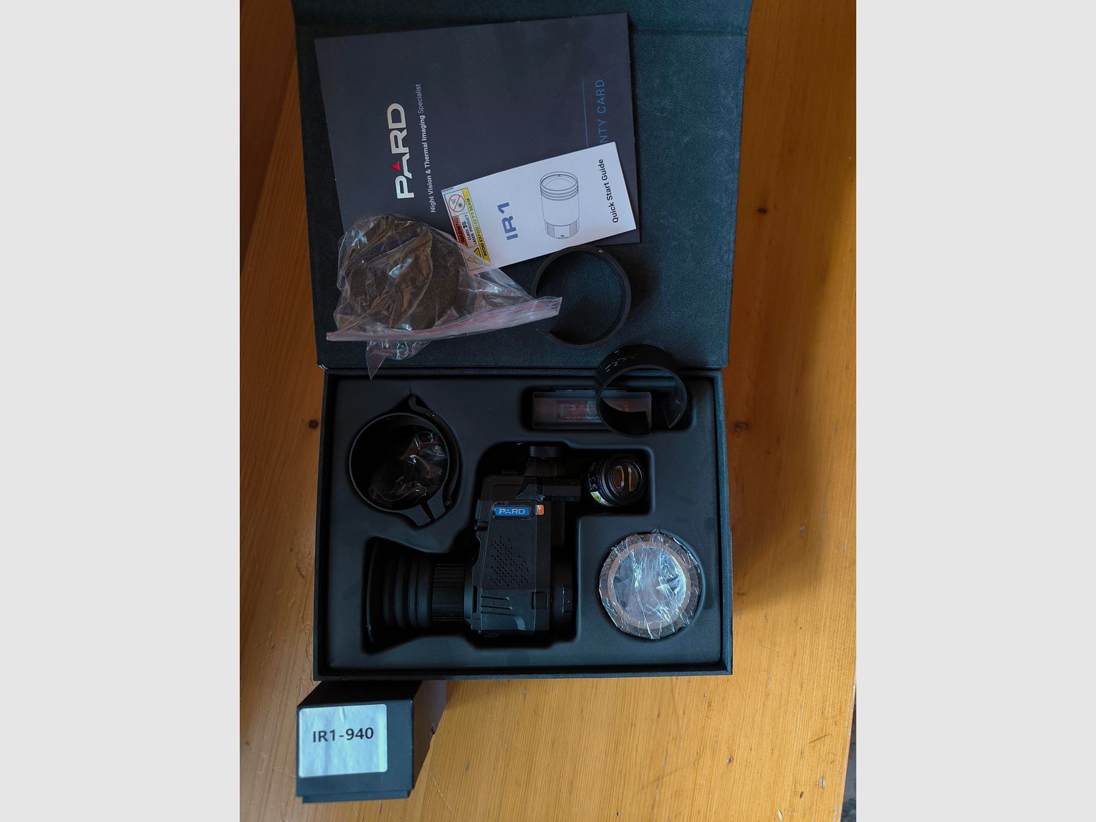 Pard NV007SP2 with LRF with 2 IR illuminators