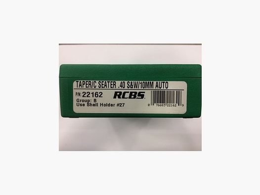 RCBS TAPER CRIMP 40SW
