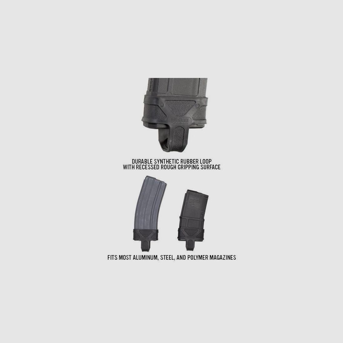 Base Pad per Caricatore / Estattore "Original Magpul – Magazine Assist" Verde Oliva – MAGPUL (Confezione da 3), immagine 3 di 4