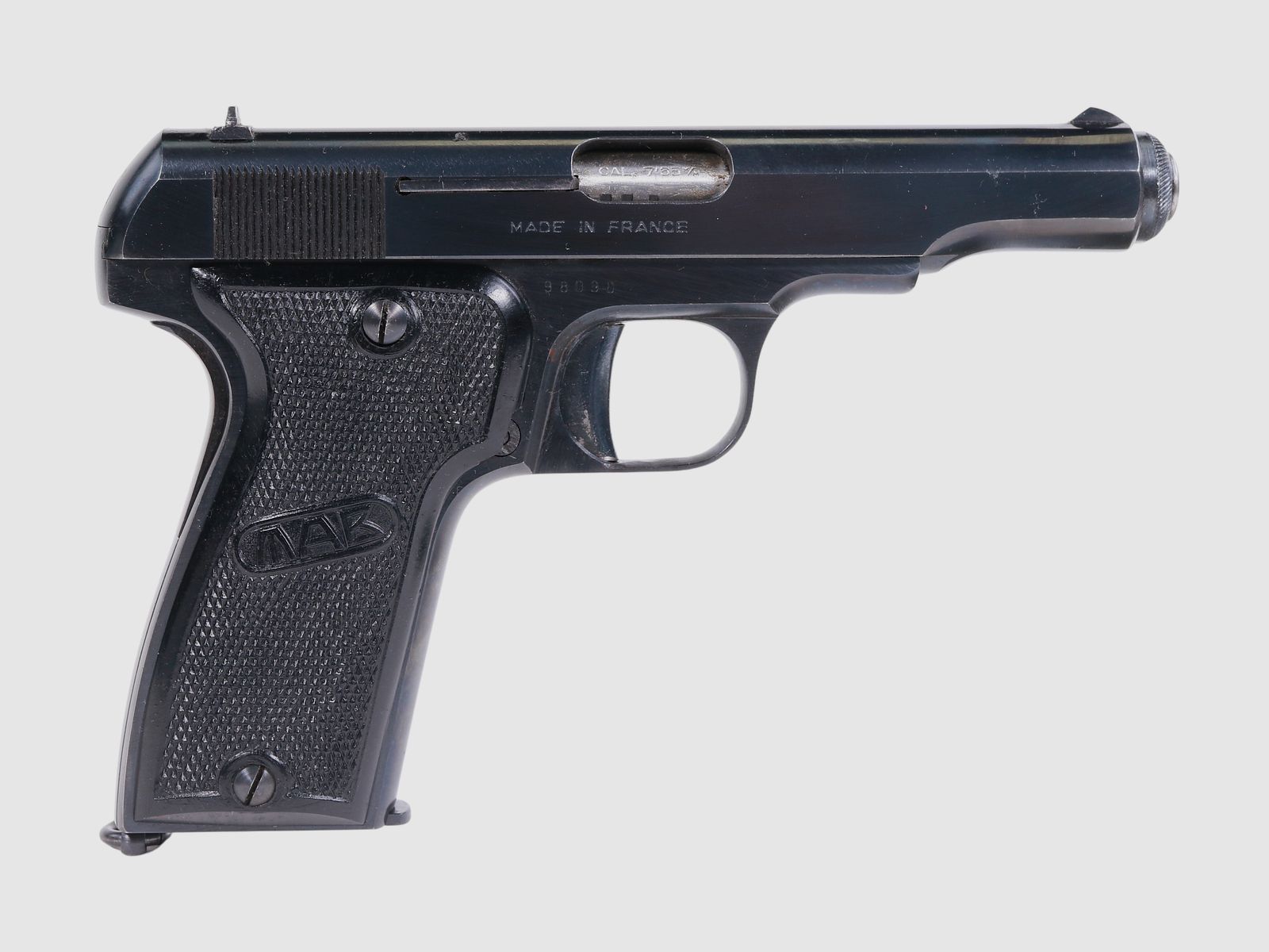 MAB Modelo D, calibre 7,65mm Browning || Pistola