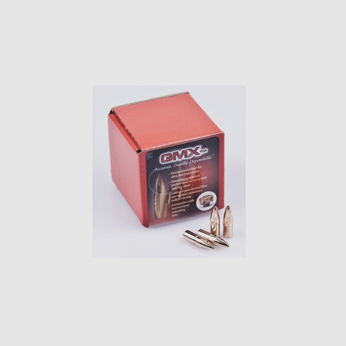 HORNADY BALAS GMX .308" 150GR