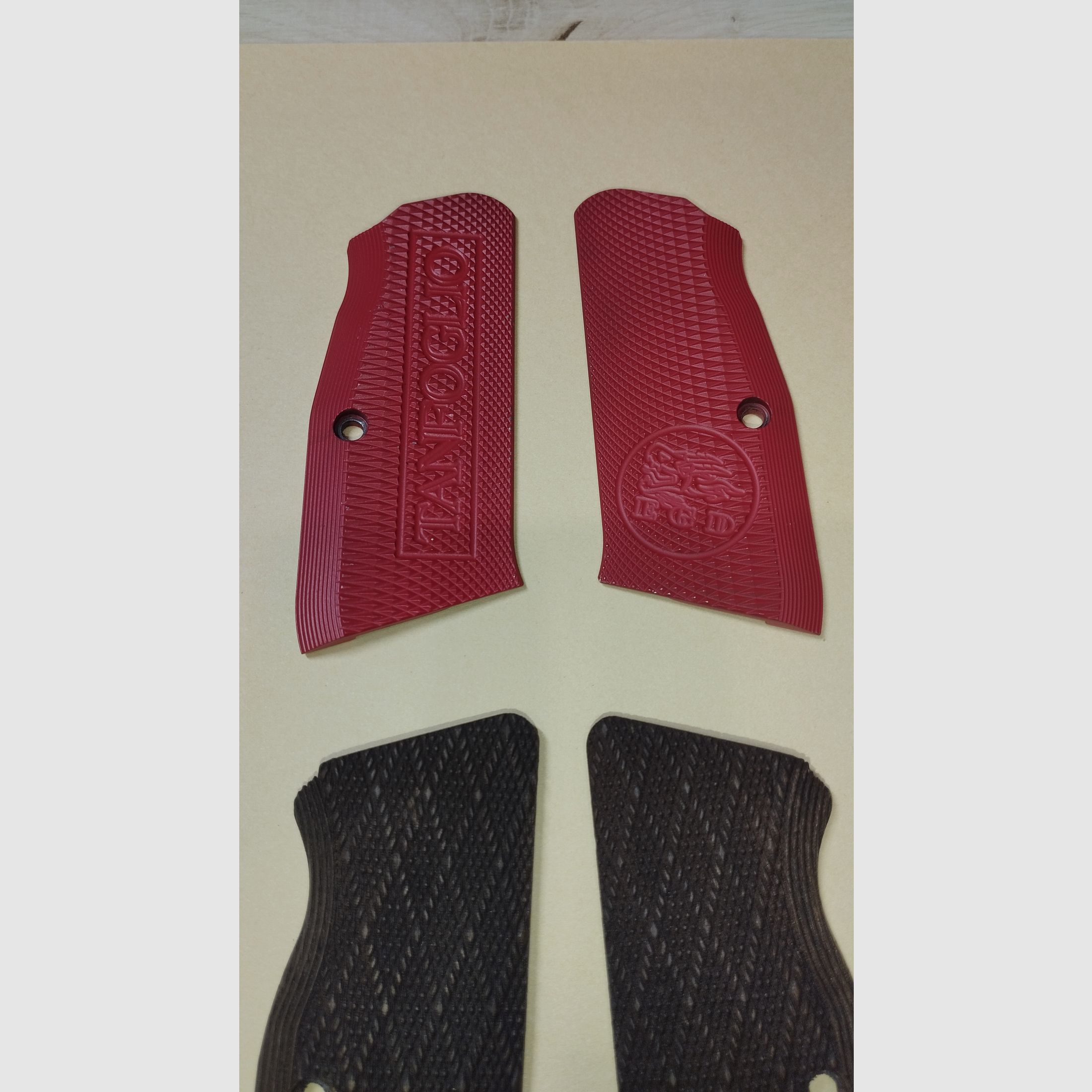 Griffschalen Tanfoglio Gold Match Smal Frame kurz