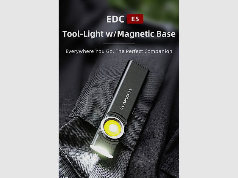 EDC LED-Lampe E5, 600 Lumen, (inkl. Akku), Bild 4 von 13