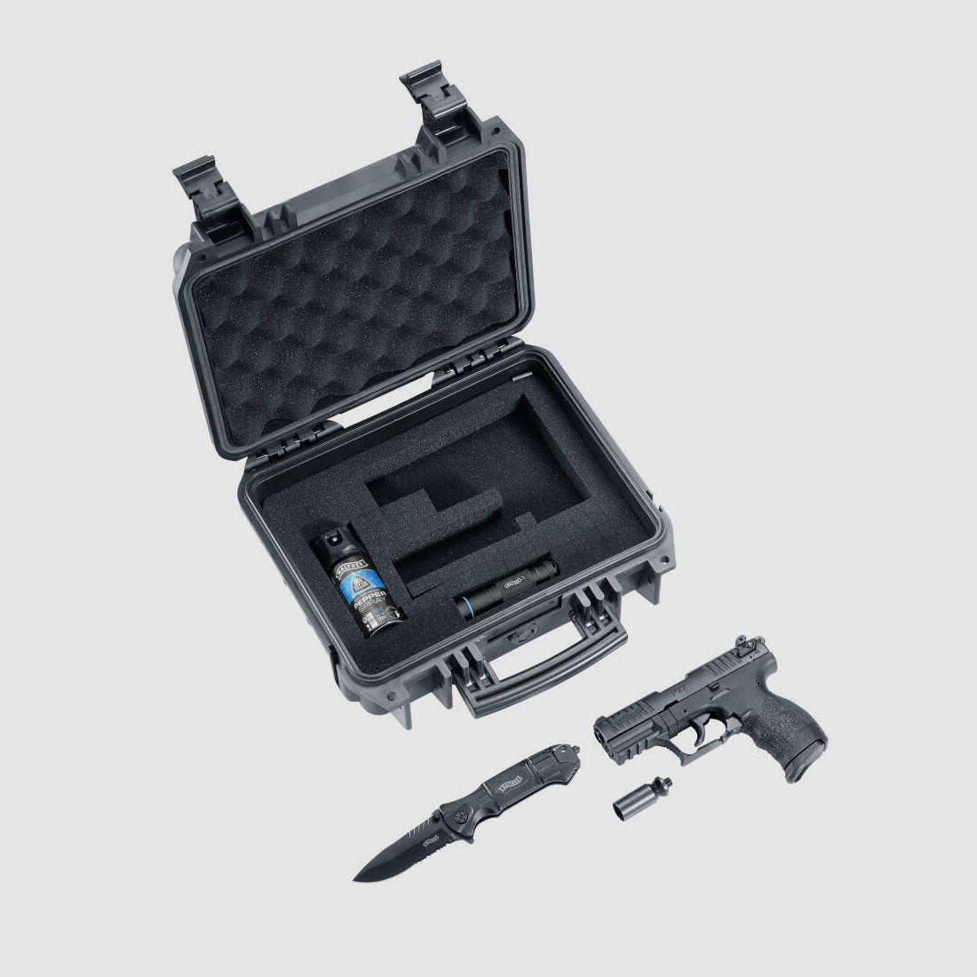 Walther (Umarex) Walther Pistola a Salve P22Q R2D Kit nera