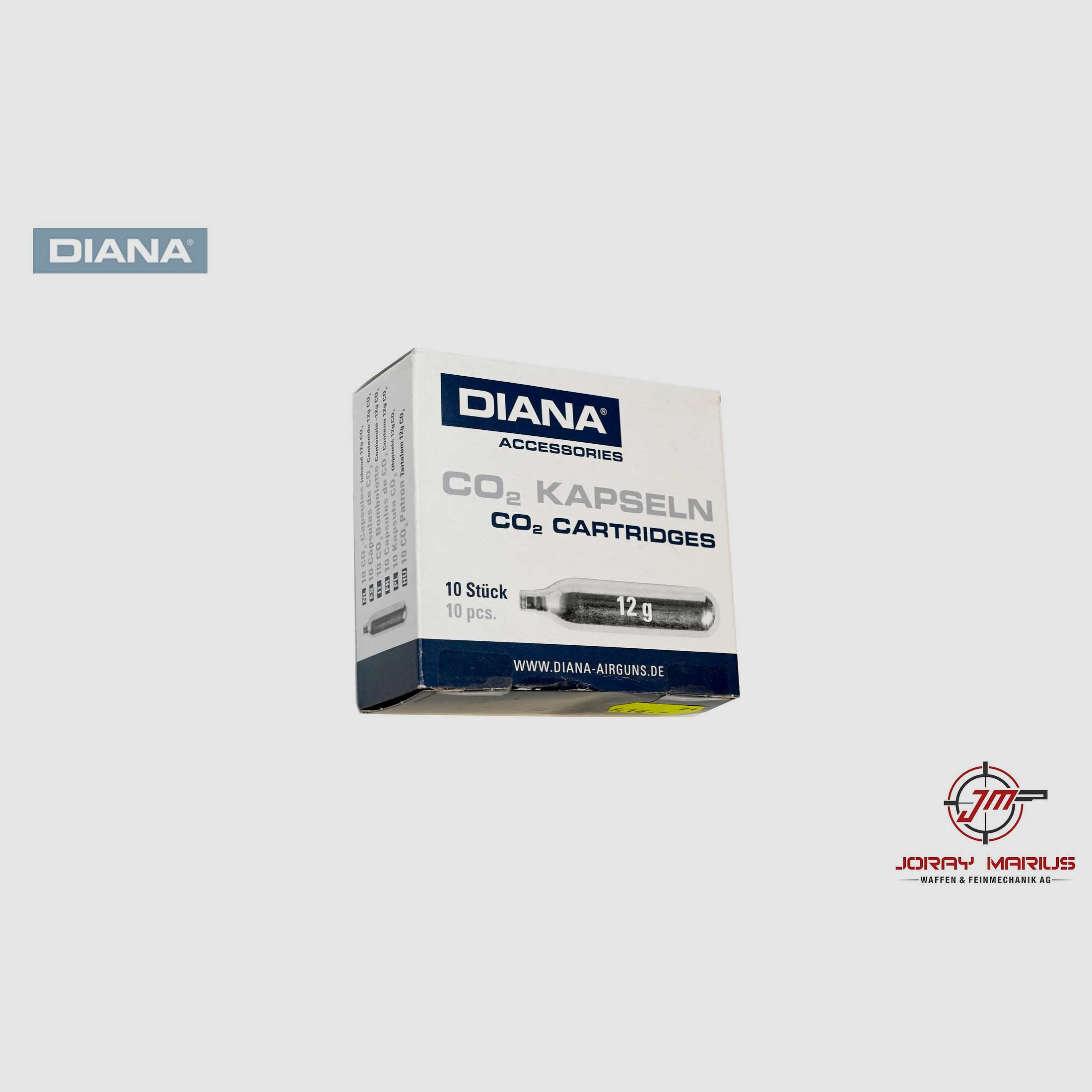 DIANA CO₂ Kapseln 12g, 10 Stk