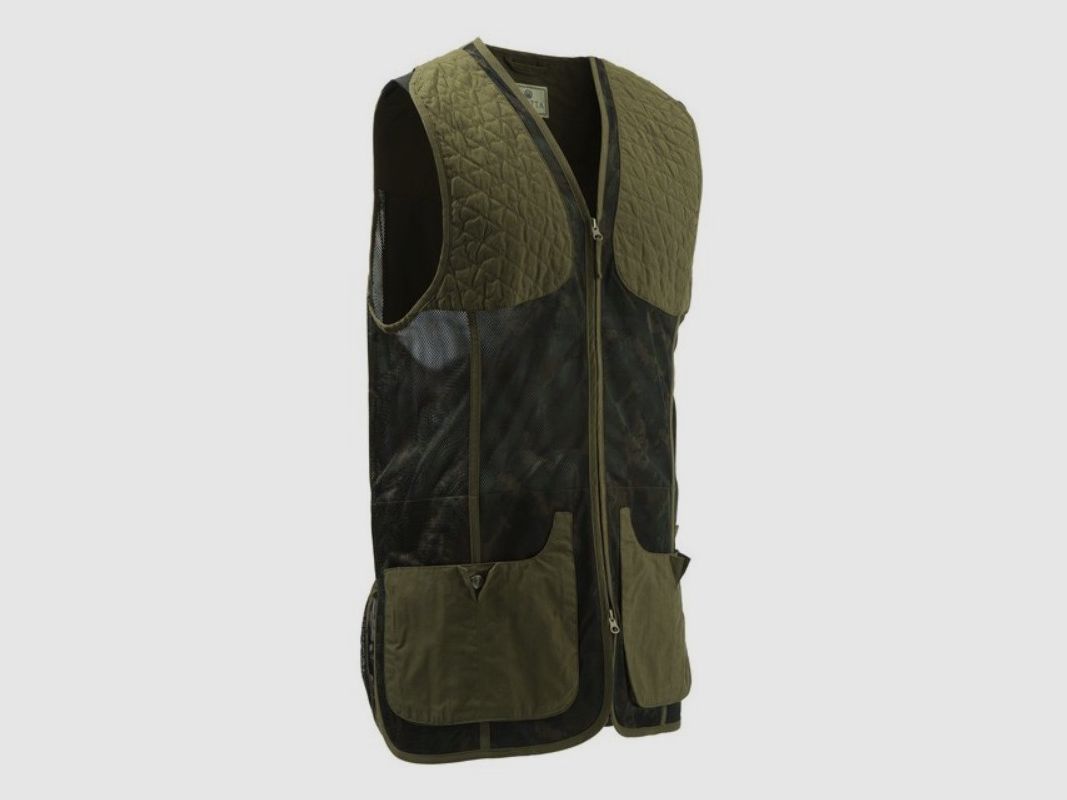 Beretta schietvest groen met camouflage-effect mod. GU301 T0451 072A, afbeelding 3 van 5