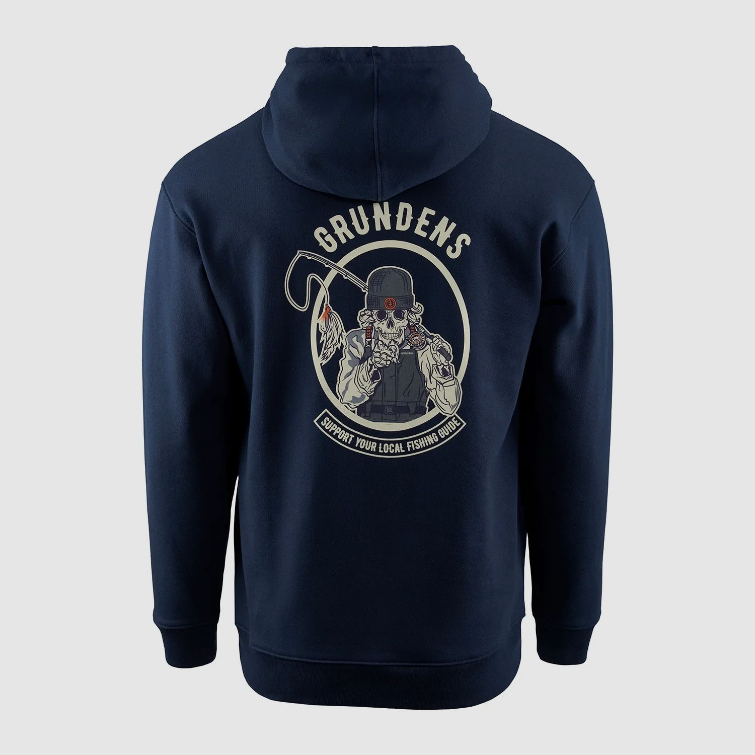 Grundéns Support Guides Displacement DWR Hoodie Dark Navy M