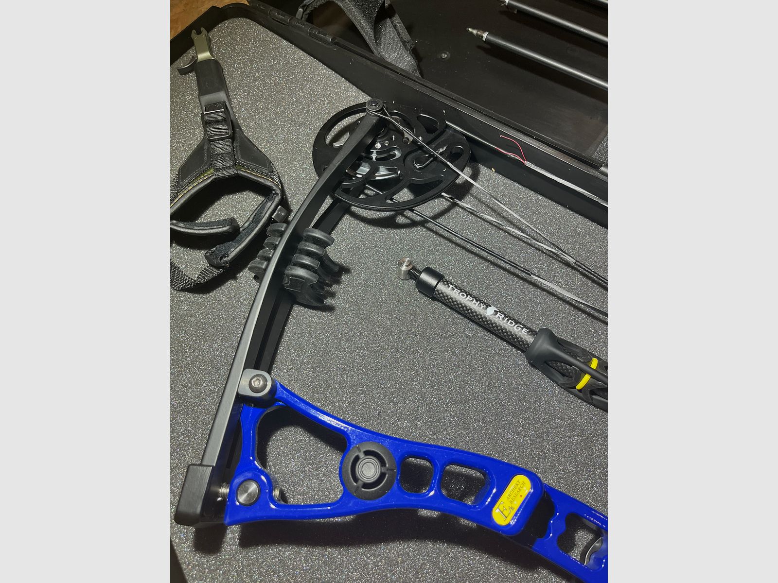 EK Archery AXIS Blau Komplettset TAUSCH