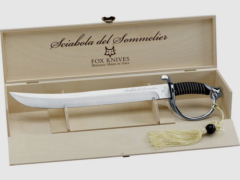 Fox Champagnersäbel sabrieren