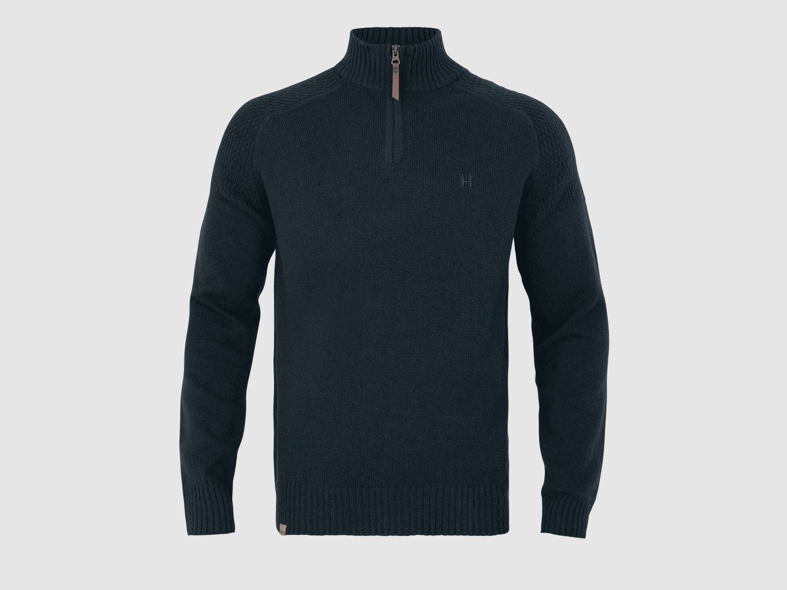 Härkila Vincent Half-Zip Merino Wol Sweater Mannen Donker Marine XXL