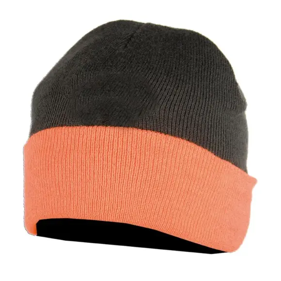 Reversible Jagdmütze Kinder Somlys 2464K Orange/Olive