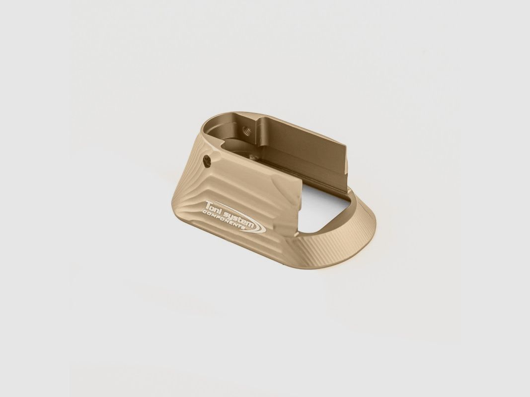 Aluminium standaard magwell voor Tanfoglio groot frame — Grijs (MTLXS-SI), afbeelding 7 van 8
