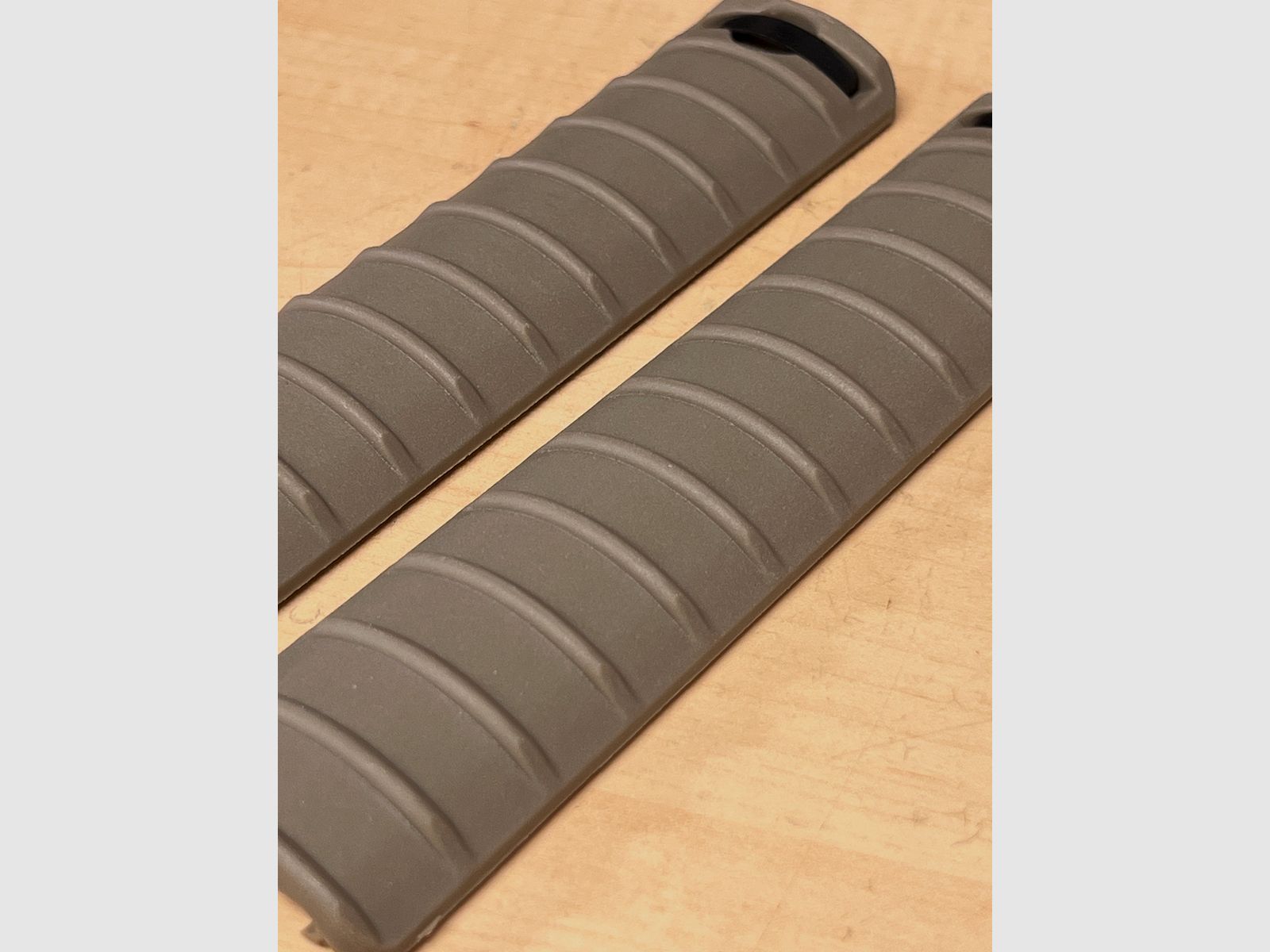 Copertura per binario Picatinny set da 2 in Tan