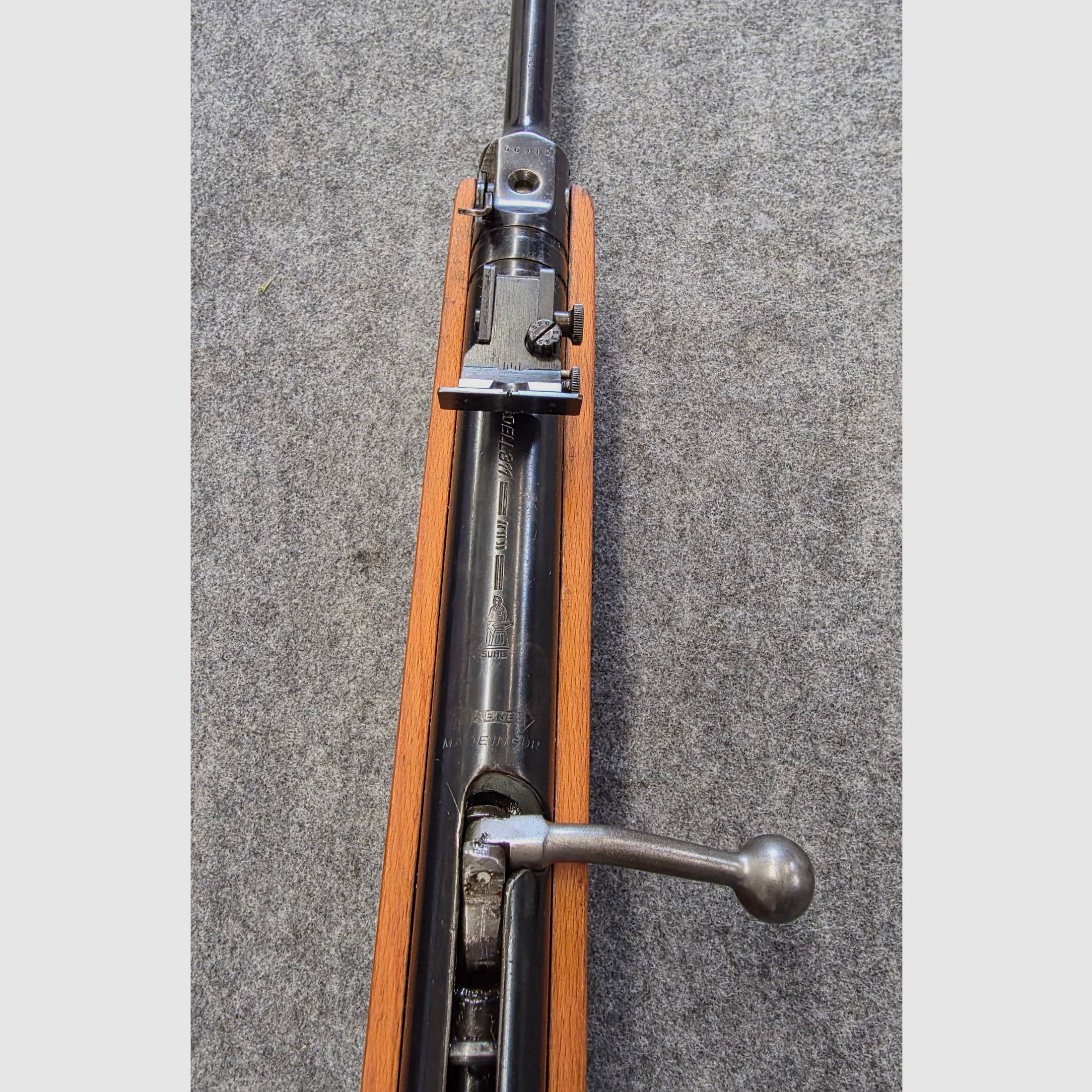 Carabina Haenel Mod. 311 con scatto fine e mira a diottra - caricatore cal. 4,5mm Diabolo