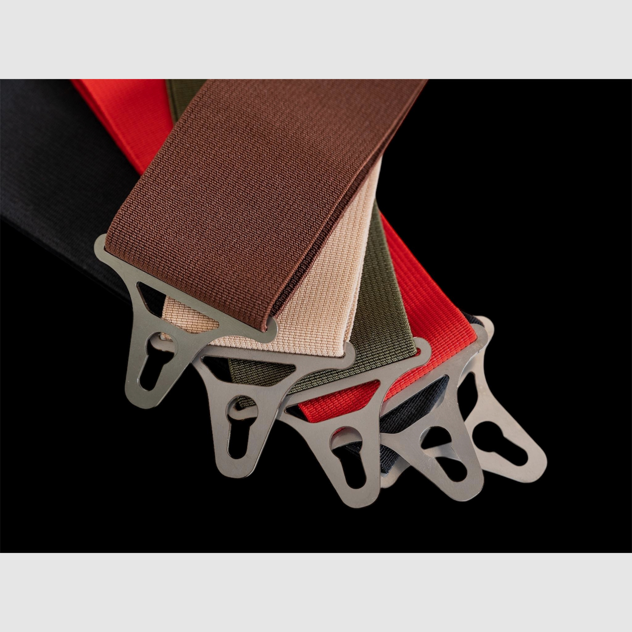 Bandes de flottaison universelles colorées, bande thermique, protection contre le scintillement Mirage - 50 mm Velcro Olive Brun Bleu Sable Rouge