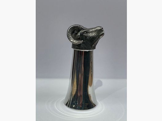 Bicchiere da cacciatore in stagno – Muflone – ca. 8 cm