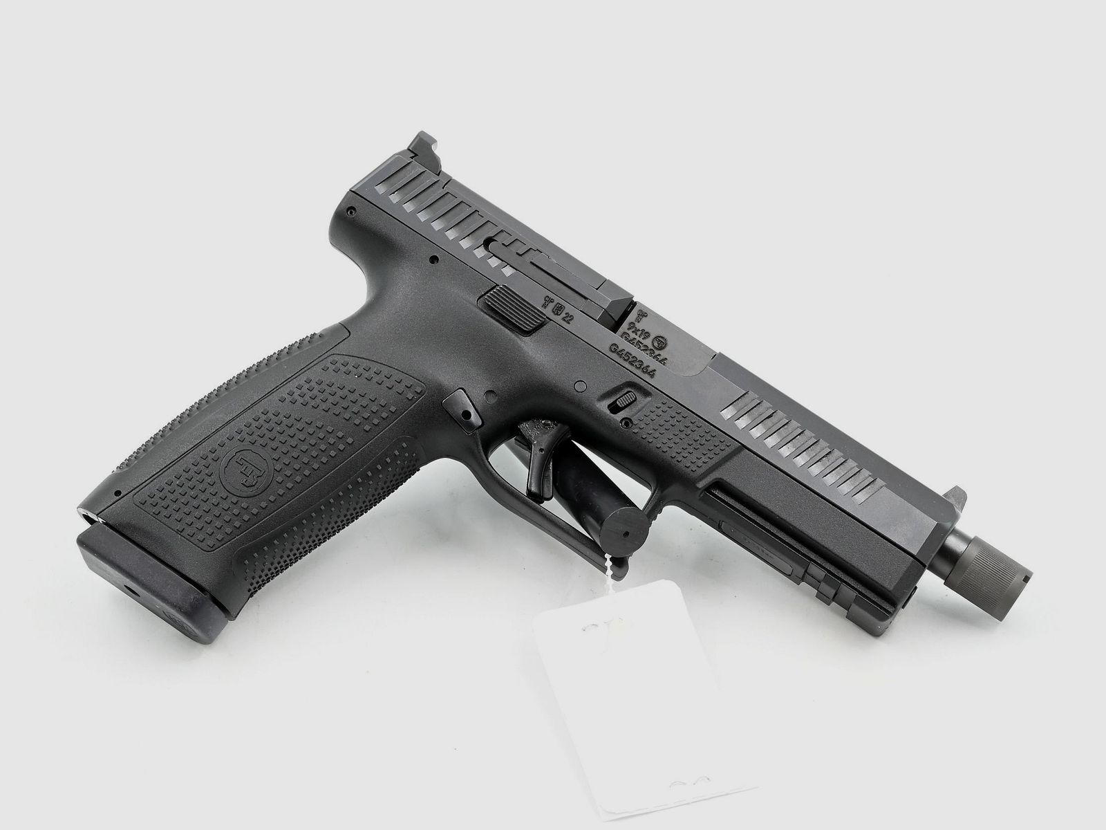 CZ P-10 F OR SR pistol, 9×19, 19 rounds, Optic Ready, threaded barrel, image 2 of 2