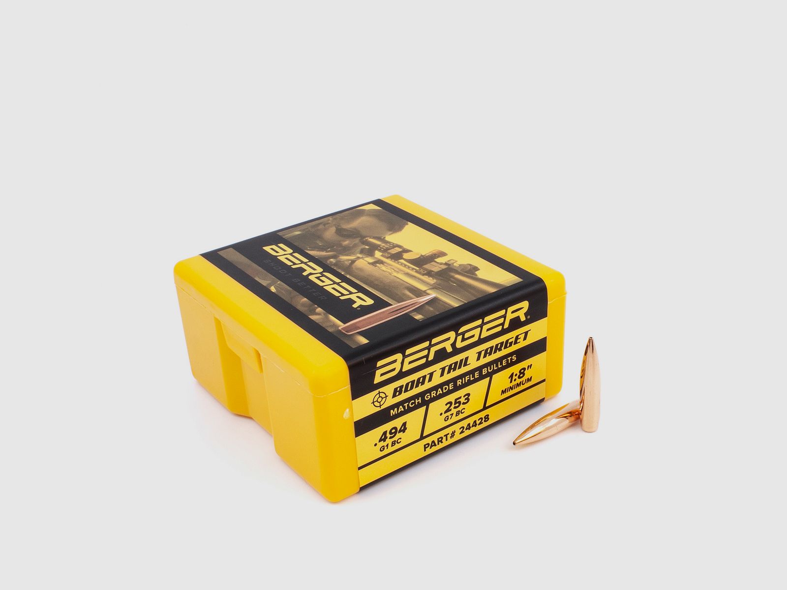 Berger Geschoss 6mm/.243 BT Target 105GR 100 Stück