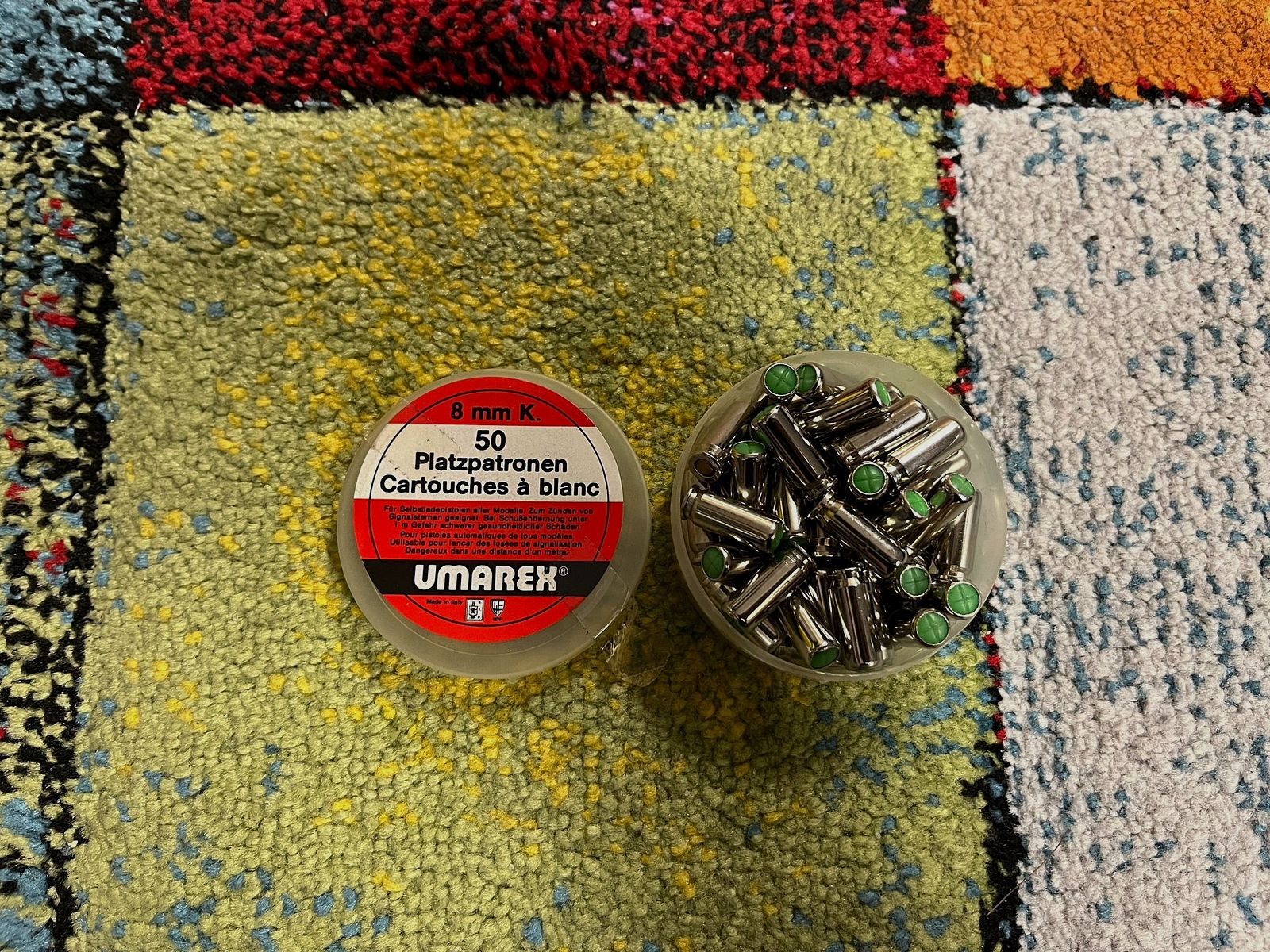 8mm blank cartridges Umarex - collector