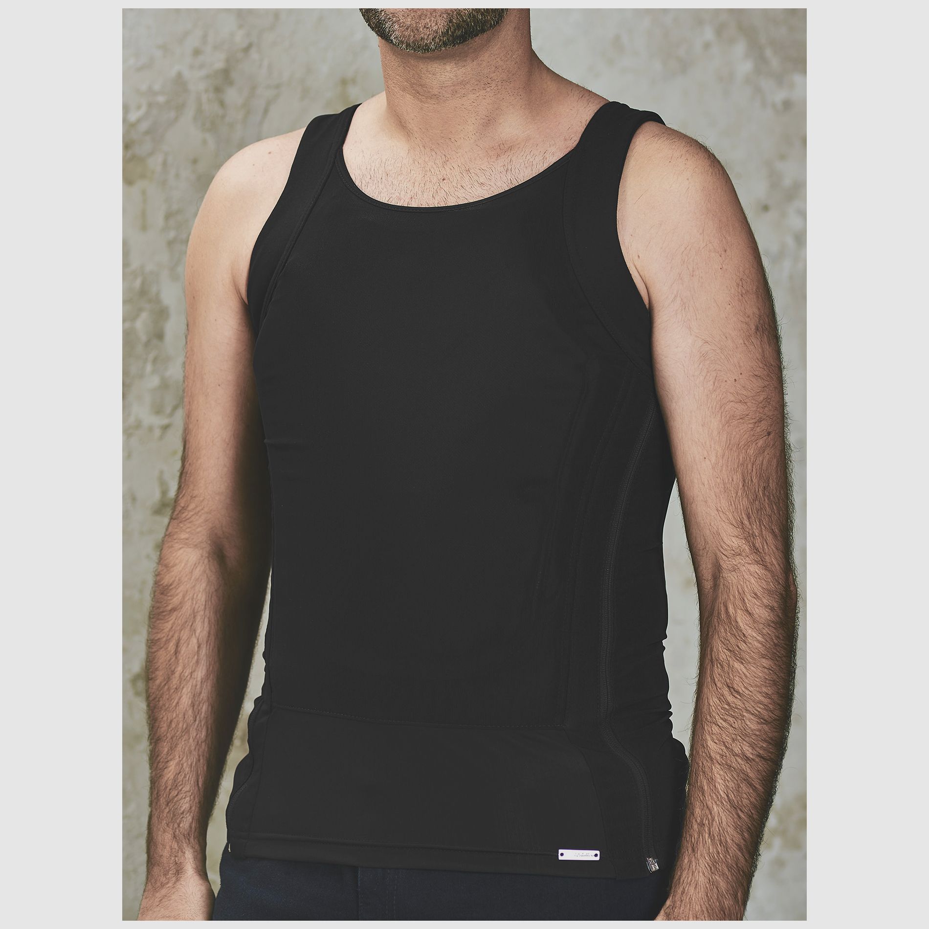 ARMOR T-SHIRT FÜR HERREN – Level IIIA – Gr. XL Schwarz, Bild 4 von 5