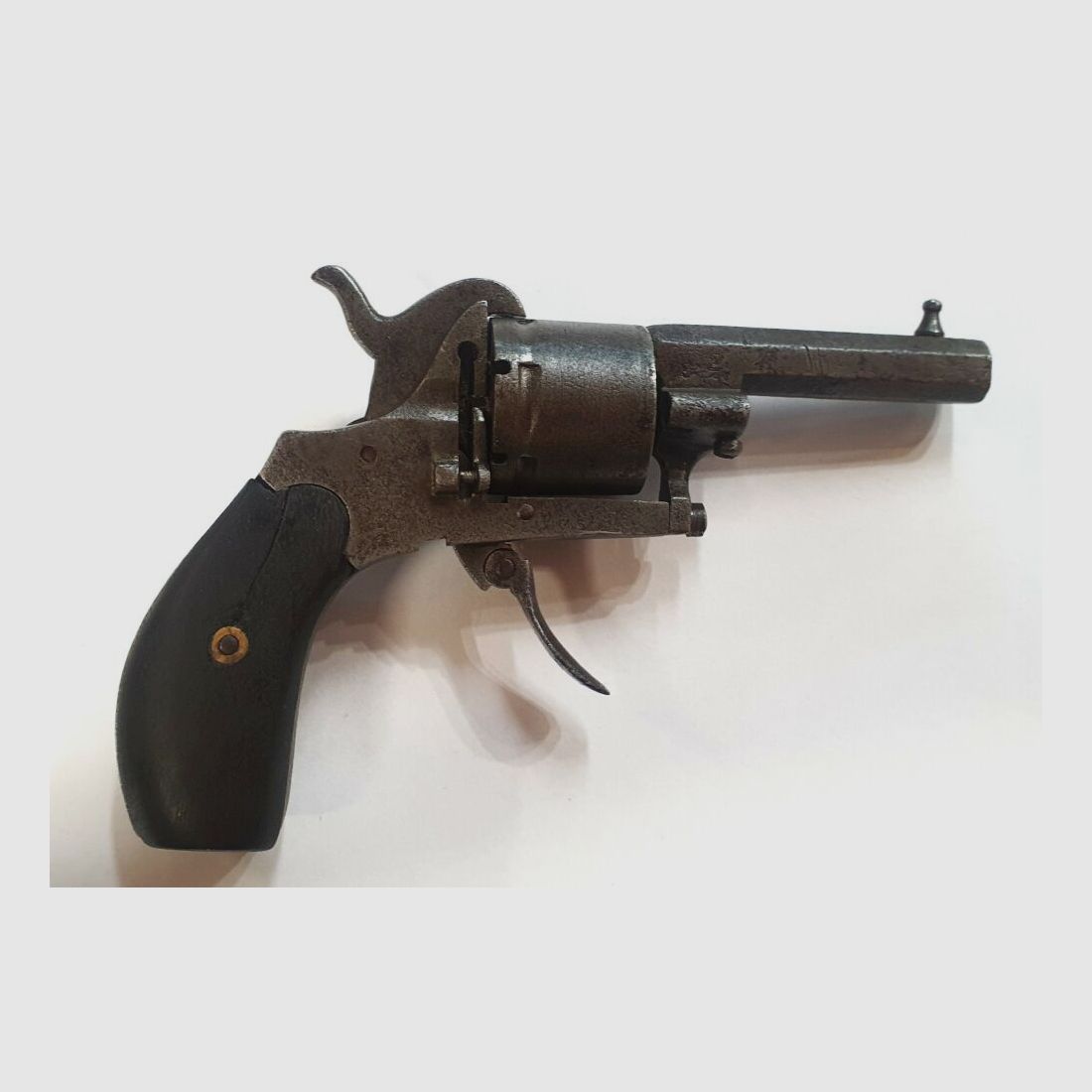 Unbekannt Unbekannter Stiftfeuerrevolver ähnlich Lefaucheux - 7mmLefaucheux