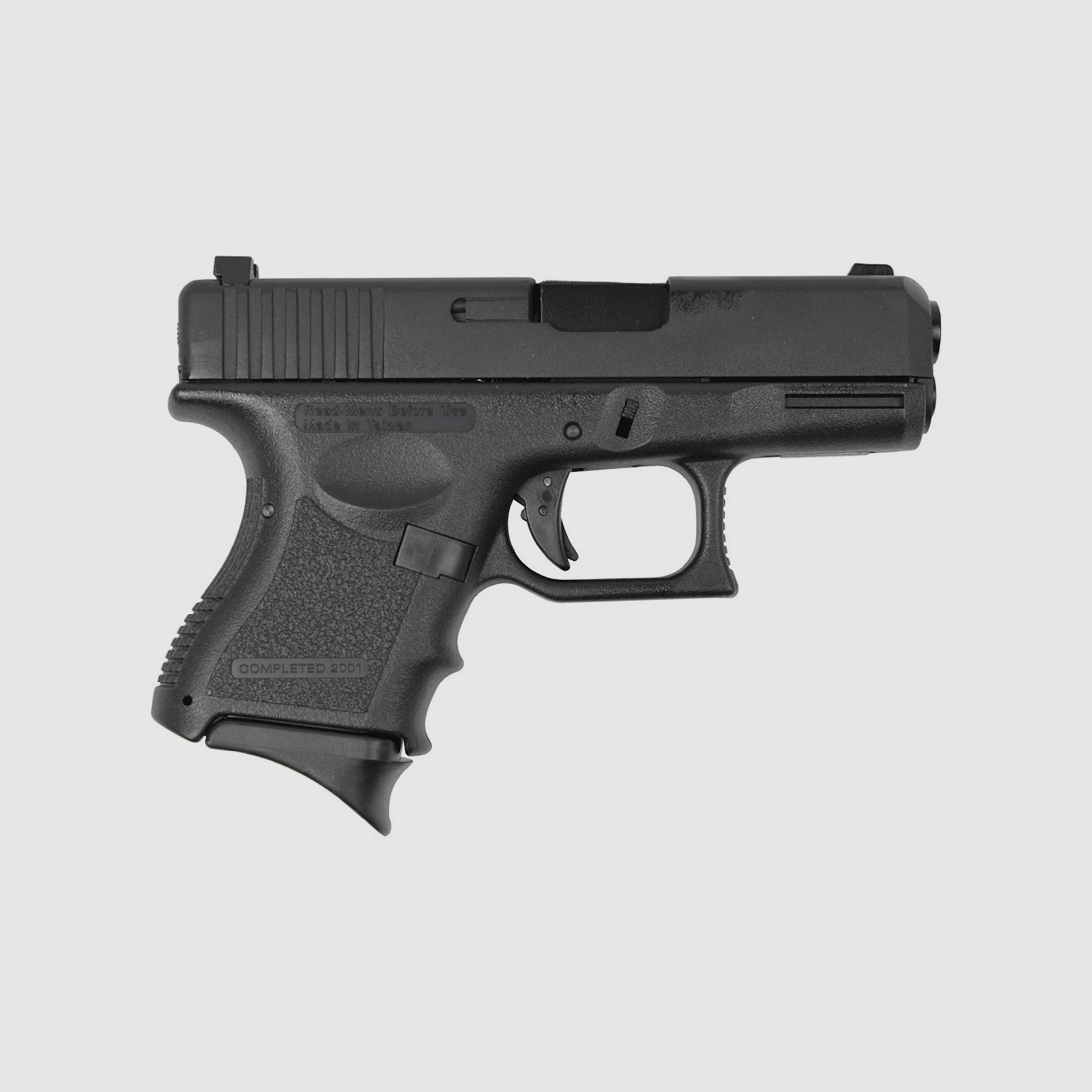SOFTAIR-PISTOLE – HFC CO2 HG-186 HALBMETALL SCHWARZ, Bild 2 von 3
