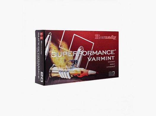 204 Ruger Hornady SUPERFORMANCE® VARMINT™ 32 gr V-MAX® VE20