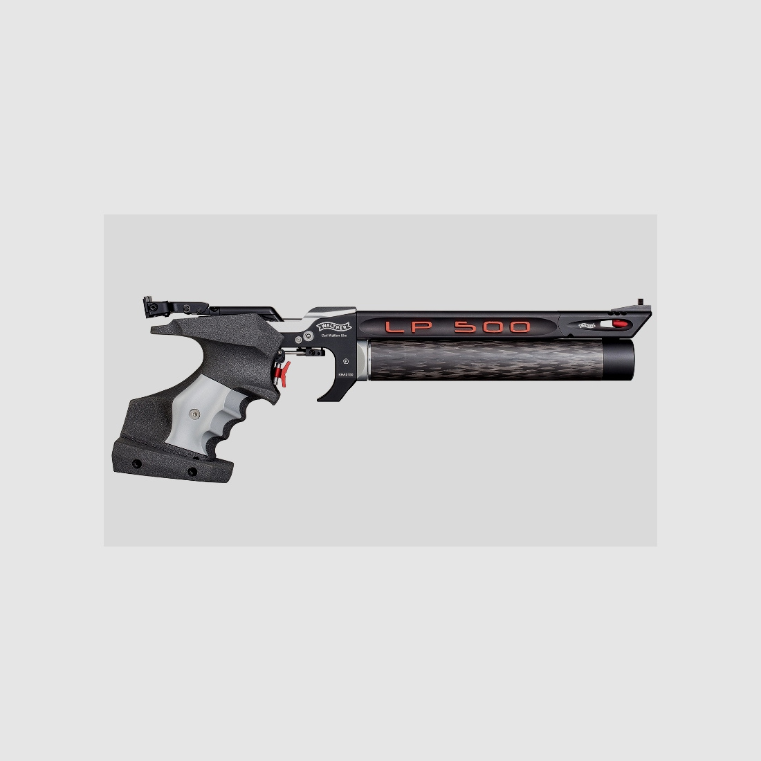 WALTHER LP500-M EXPERT - DESIGN ROSSO - SGANCIO MECCANICO - MANIFATTURA MAESTRA