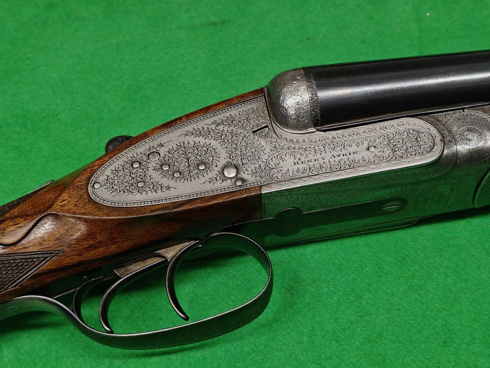 Purdey Doppelflinte 12/70 pieza única hecha a mano Henry Atkin