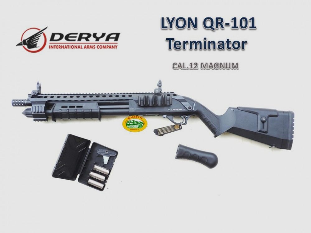 DERYA LION QR-101 Terminator Kal.12 Lauf 35 cm