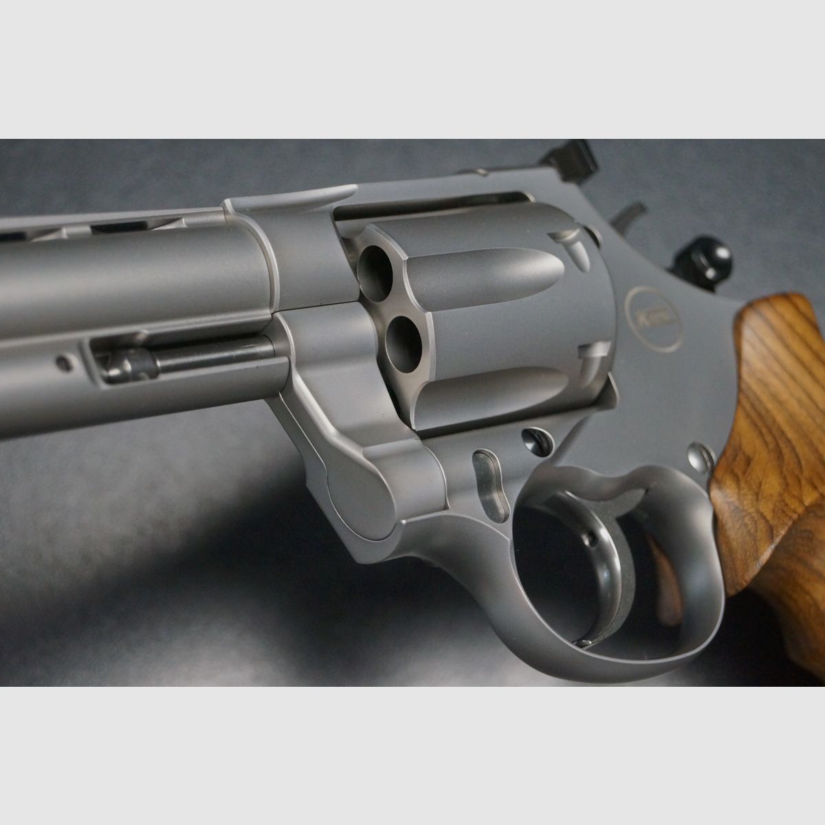 Korth Combat Revolver NSC met houten grip, afbeelding 5 van 8