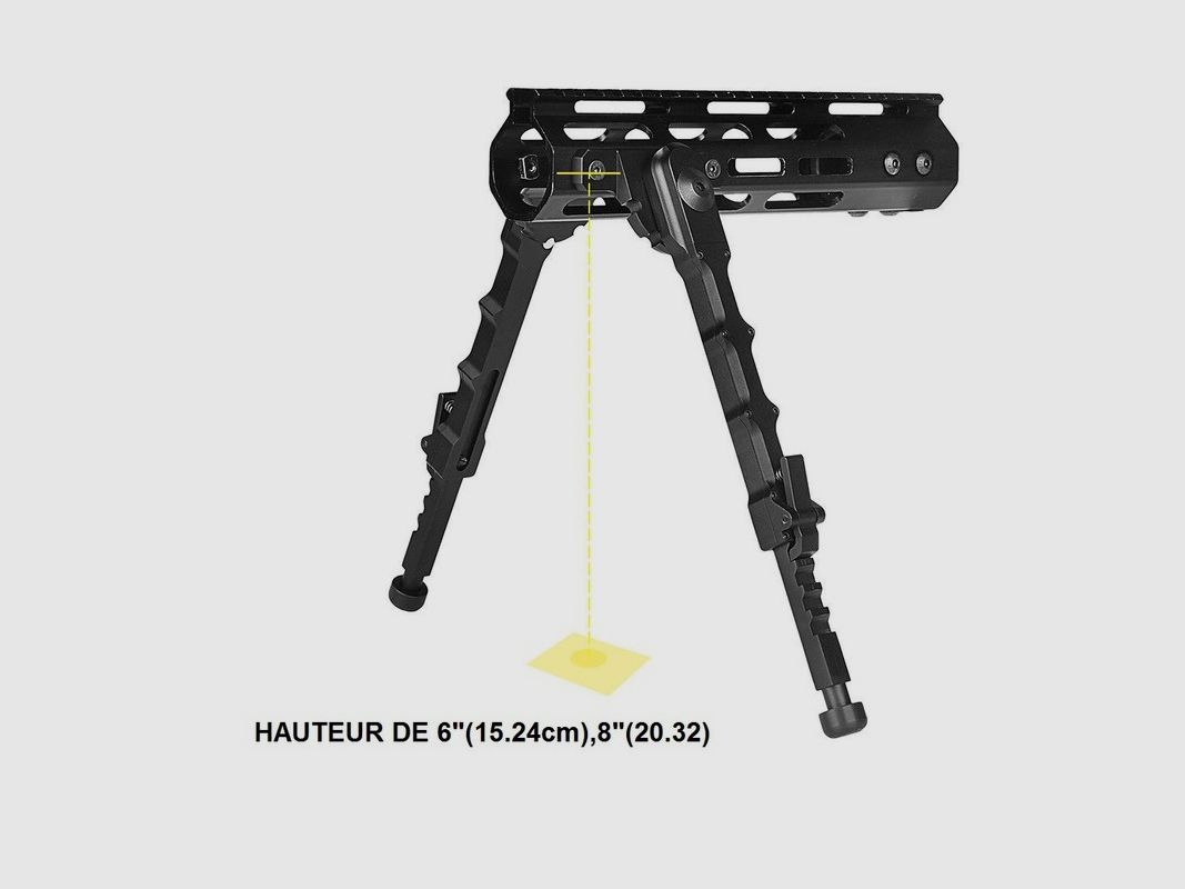 Bipod V9 for M-lok rail, image 5 of 7