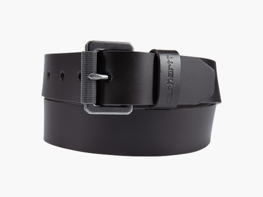 Ceinture en cuir Carhartt à boucle à rouleau pour homme marron foncé 36W