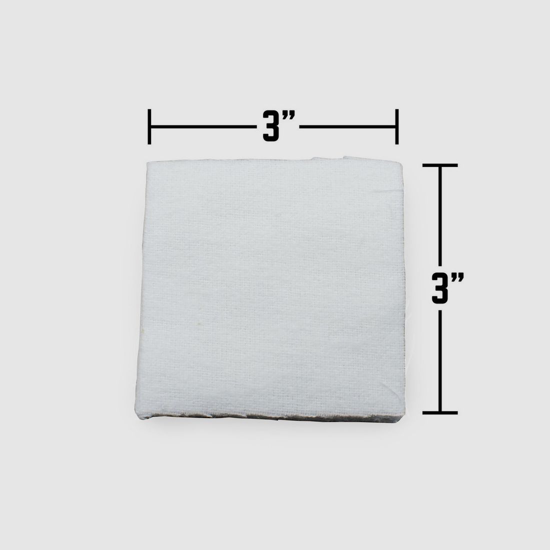 Panni per la pulizia Shooter's Choice 3" per .50 - .12/.10 100 pezzi (SHF-919SQ-100)