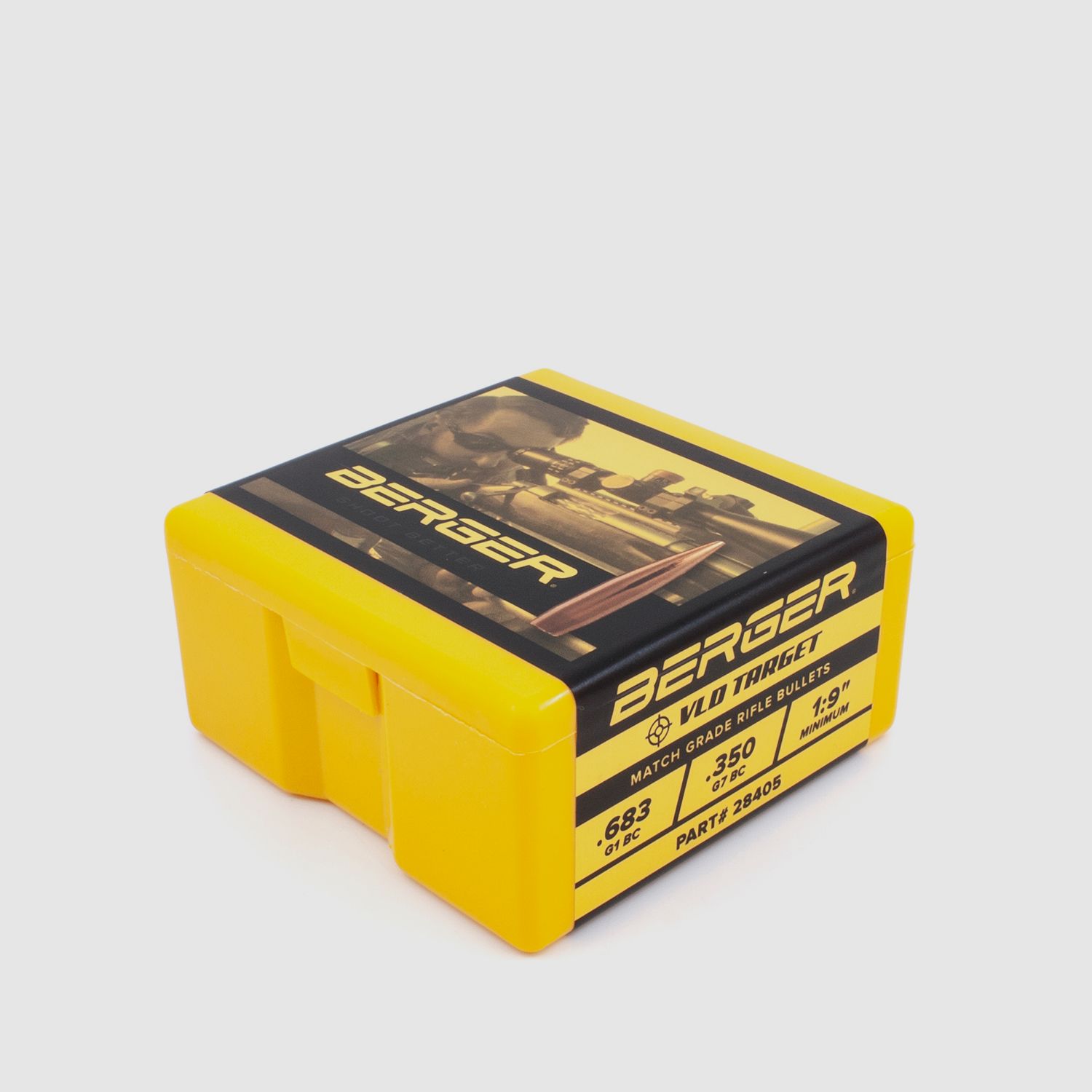 Proiettile Berger 7mm/.284 VLD Target 180GR 100 Pezzi