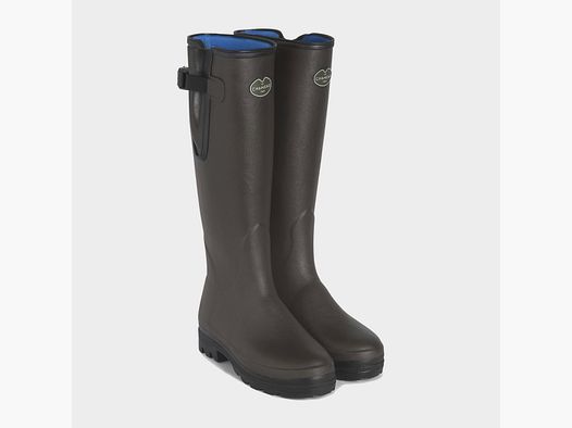 Le Chameau Vierzonord stivali da donna foderati in neoprene (Marron Foncé / marrone)