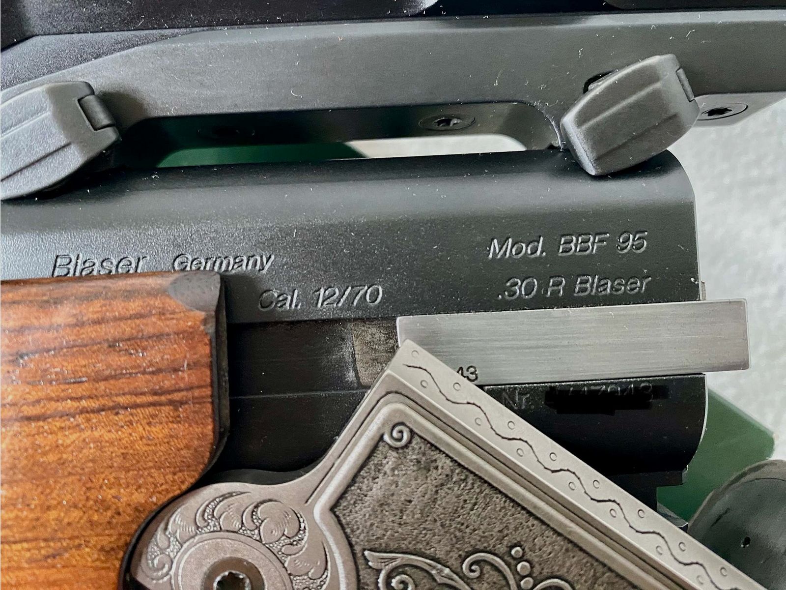 Blaser BBF95 Luxus avec canon interchangeable