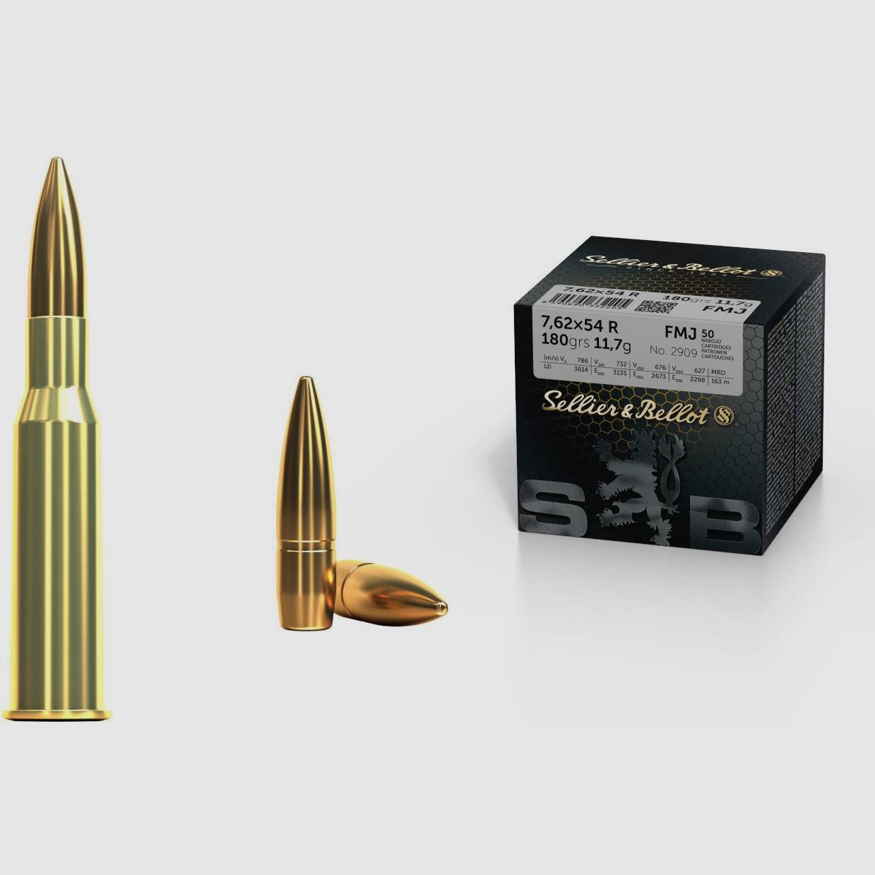 Büchsenpatronen Sellier & Bellot 300 AAC Blackout FMJ, Bild 8 von 11