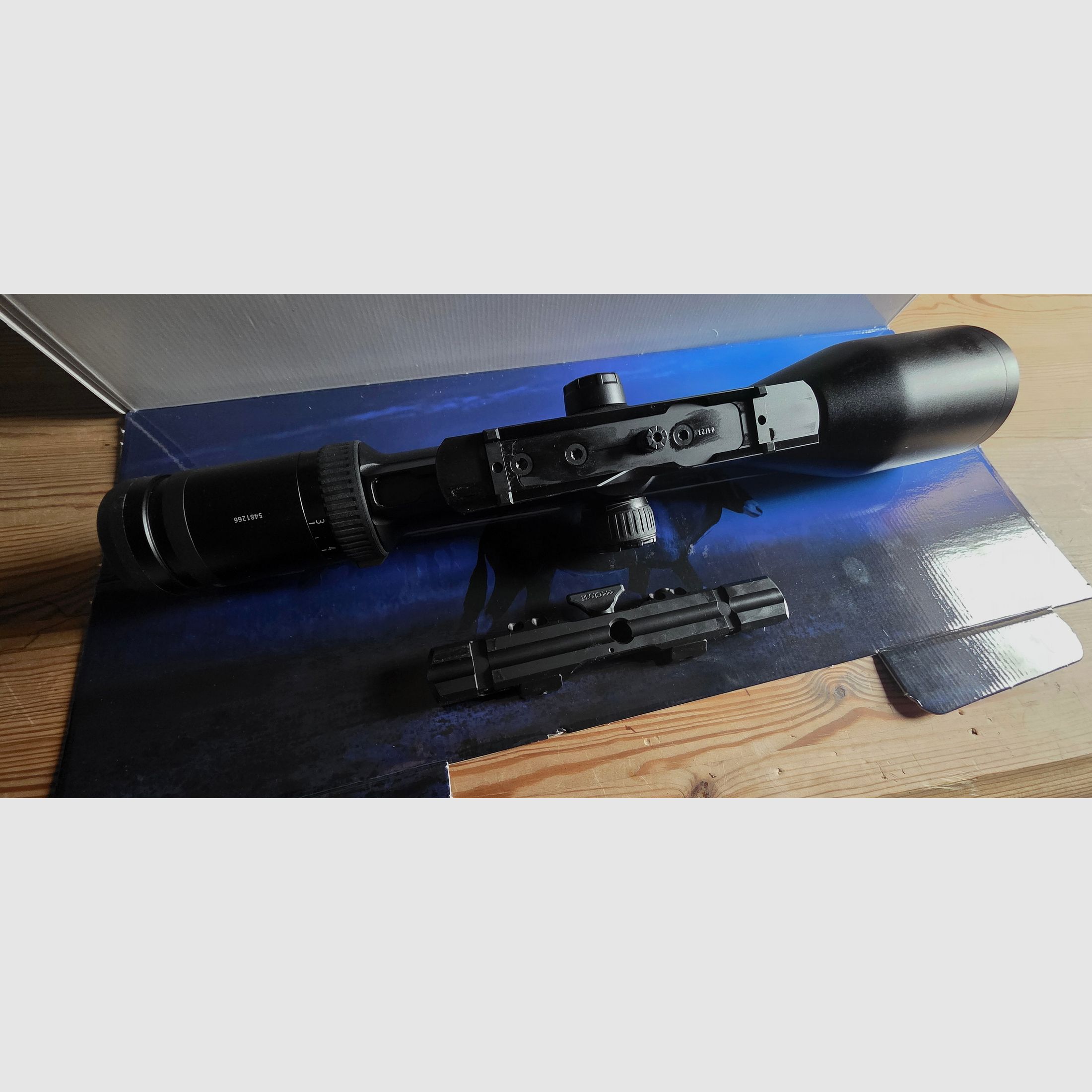 Zeiss Victory HT 3-12x56 con riel Dentler + montaje Picatinny – OVP