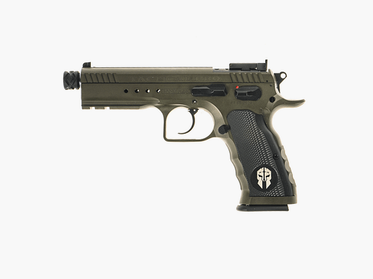PISTOLE – TANFOGLIO MOD. TACTICAL PRO CERAKOTE GRÜN KAL. 9X19
