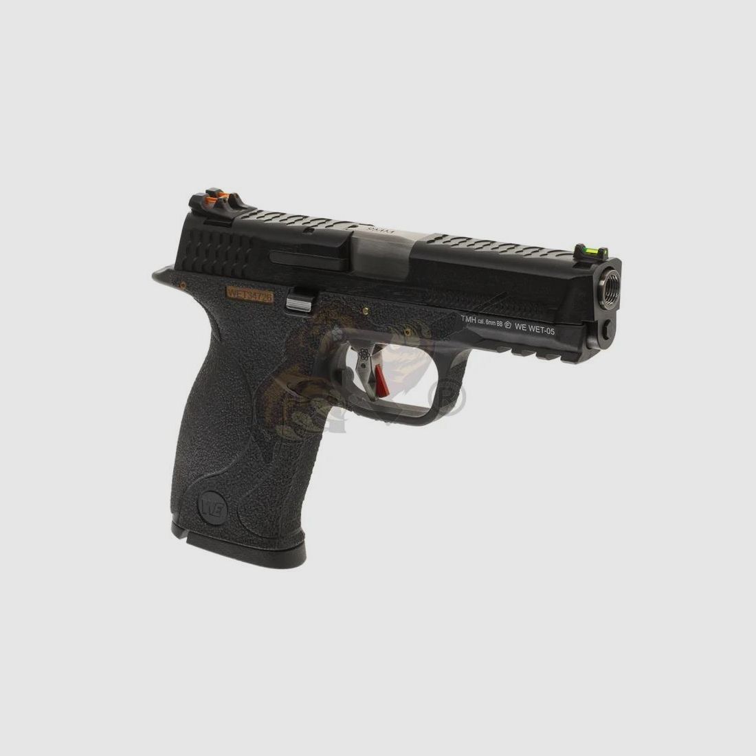 WET-05 BK Black Barrel Metall Version GBB in Black
