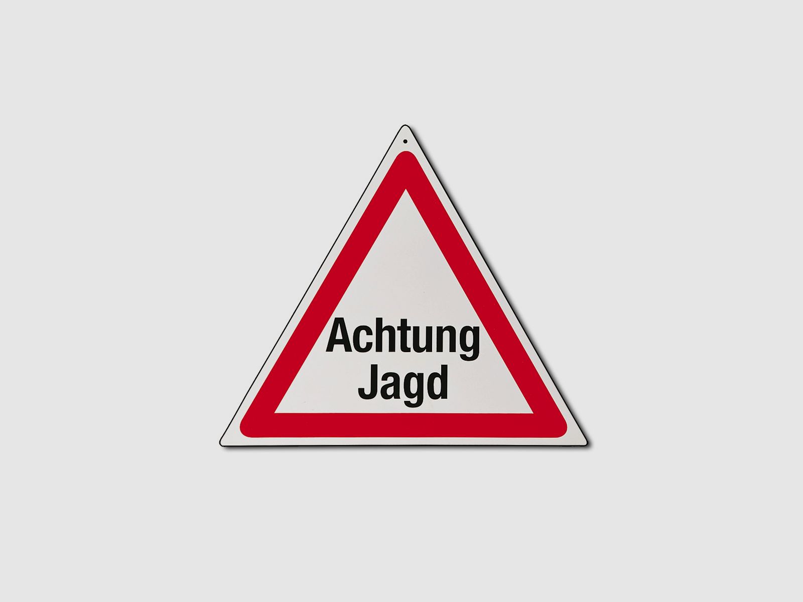 Warndreieck Schild "Achtung Jagd"