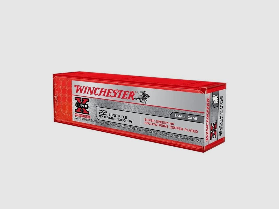 Winchester Super X Hollow Point 22 lfB. - 100 Stk.