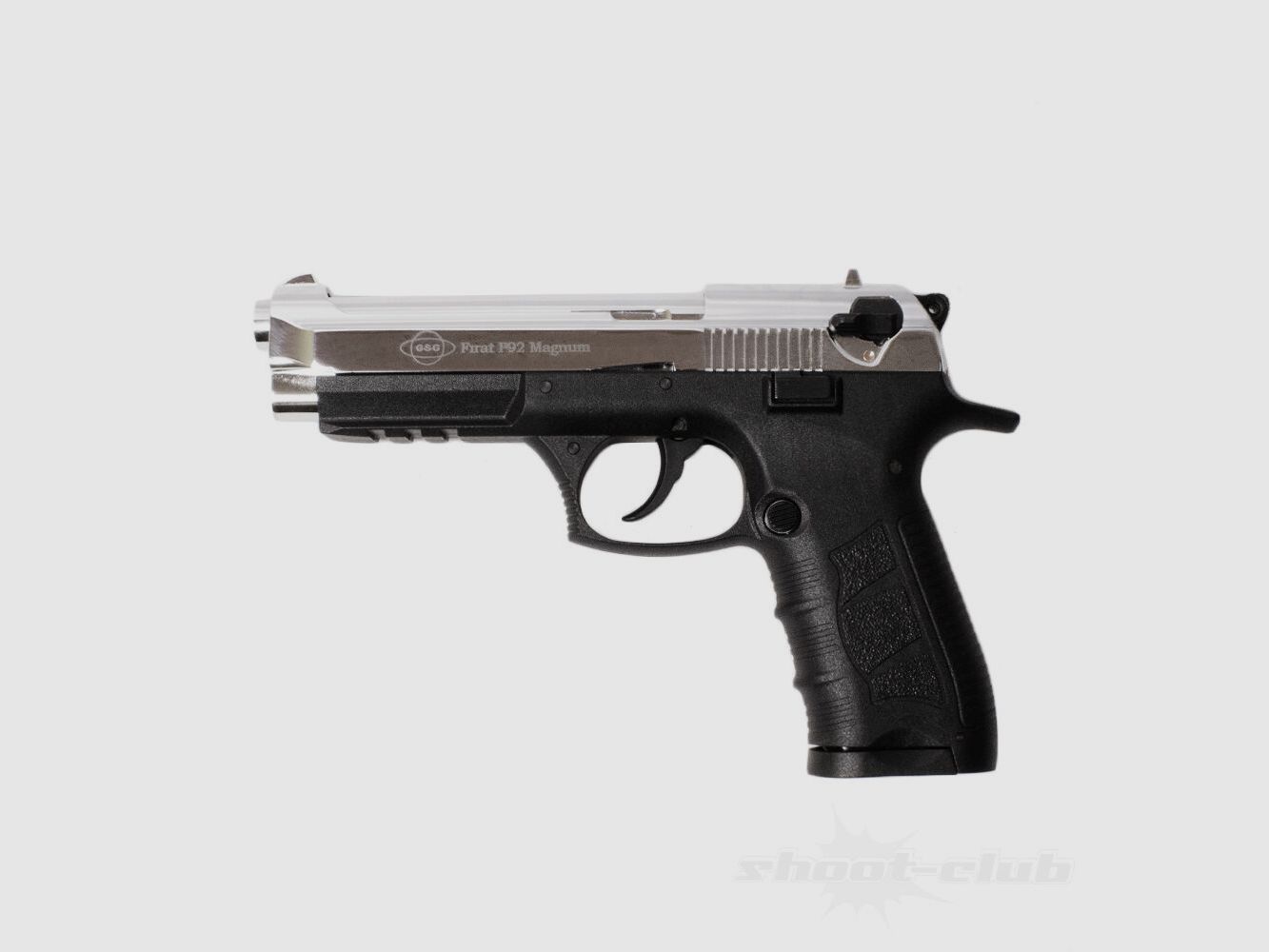 Ekol Firat P92 Magnum pistolet d'alarme 9mm P.A.K. chrome