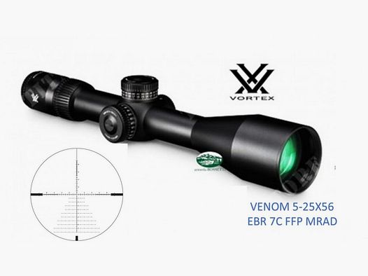 VORTEX Venom 5-25x56 EBR 7C FFP MRAD VEN-52502